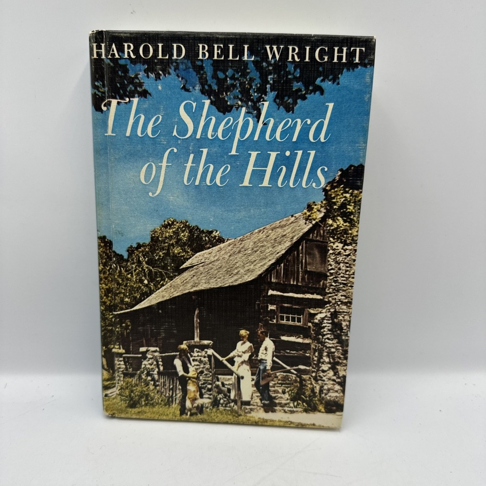 The Shepherd of the Hills by Harold Bell Wright (1985, Hardcover) Stamped!